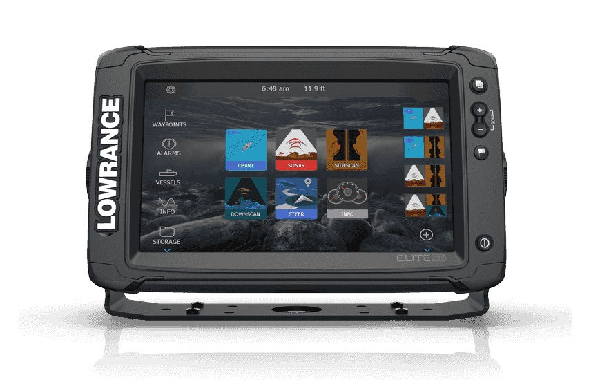 Elite-9 Ti? No Transducer (Row) Ecoscandaglio ChartPlotter GPS Lowrance